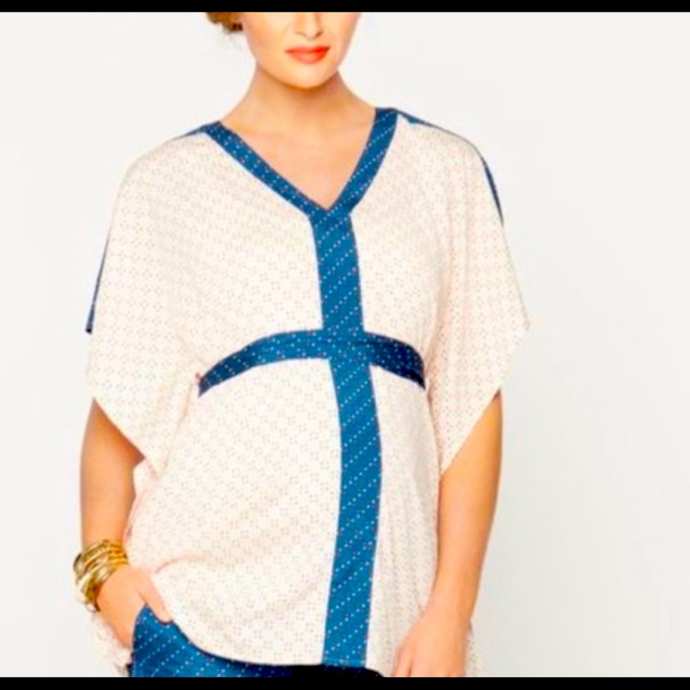 As new! Rachel Zoe for a Pea in the Pod tunic top